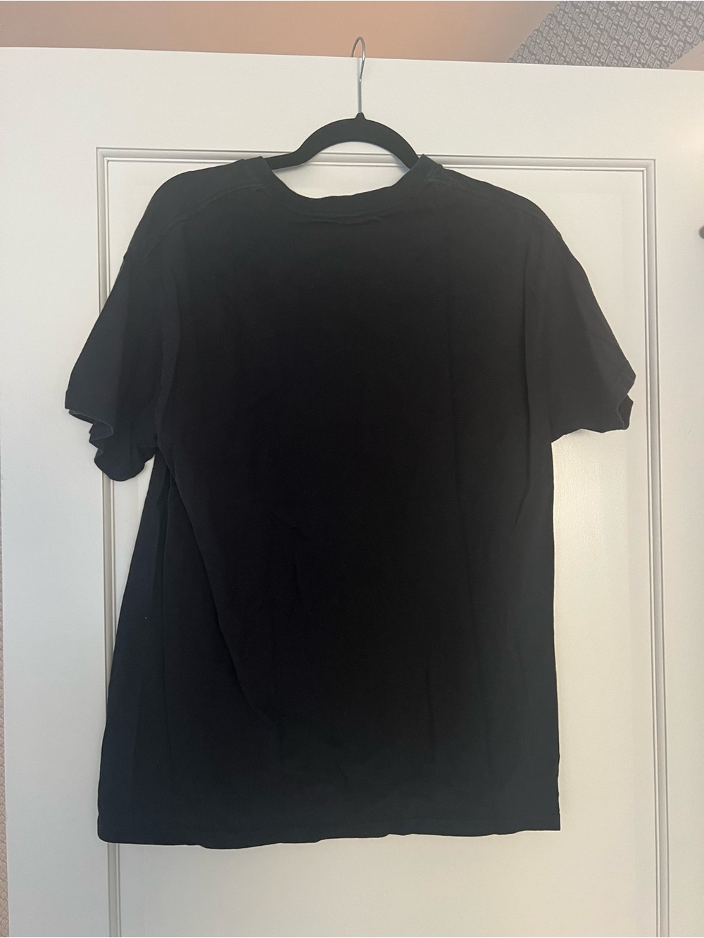 Gildan Black Graphic Tee with Teal Star and Light Blue Print (seen in T Swift) - Picture 3 of 4